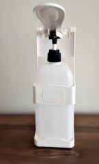 Dezenfektan Dispenseri Kol İle Kullanım 1000ML Kapasite Şişe dahil-PWR-57