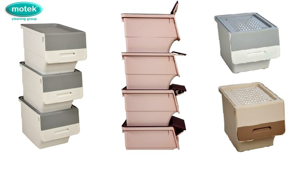 Motek MT07 Organızer Tekerlekli Eşya Ve Erzak Kutusu 3Katlı 3x12 LT