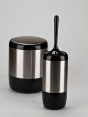 Primanova Lima XL 5 Parça Banyo Seti Siyah