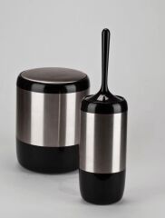 Primanova Lima XL 5 Parça Banyo Seti Siyah