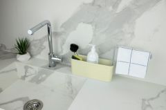 Primanova Paslanmaz Kıev Süngerlik Deterjan Kutusu Bez Askısı-E78