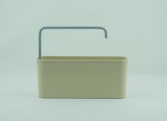 Primanova Paslanmaz Kıev Süngerlik Deterjan Kutusu Bez Askısı-E78