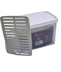 Geseus Moonstar Süzgeçli Peynir Saklama Kabı 2 Lt X 2ADET BPA FREE-MS06