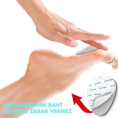 Boss Ayak Taban Rahatlatıcı Yastık Ped Yumuşak Yapılı Hipoalerjenik Bantlı 10 Ad