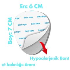Boss Ayak Taban Rahatlatıcı Yastık Ped Yumuşak Yapılı Hipoalerjenik Bantlı 10 Ad