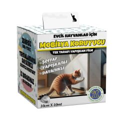 Evcil Hayvanlar İçin Mobilya koruyucu Tırmalama Önleyici Eğitim Bandı En:10cm Boy:10mt