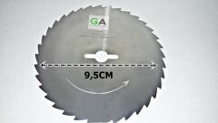 Döner kesme Yedek Bıçağı Tavuk döner kesimine özel çelik testere dişli-10CM