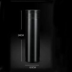 Geseus Çift Katman Filtreli Paslanmaz Çelik 500 ML Termos 889 metal