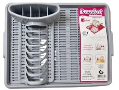 Moonstar Hareketli Tabaklık Bulaşık Durulama Seti Gri-720