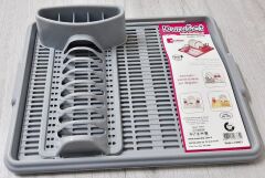 Moonstar Hareketli Tabaklık Bulaşık Durulama Seti Gri-720