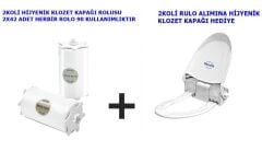 Palex Sensörlü Hijyenik Klozet Kapak Yedek Rulosu 2Koli+1Ad Hijyenik Klozet Kapak Hediye