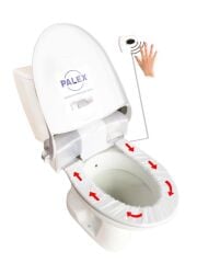 Palex Sensörlü Hijyenik Klozet Kapak Yedek Rulosu 2Koli+1Ad Hijyenik Klozet Kapak Hediye