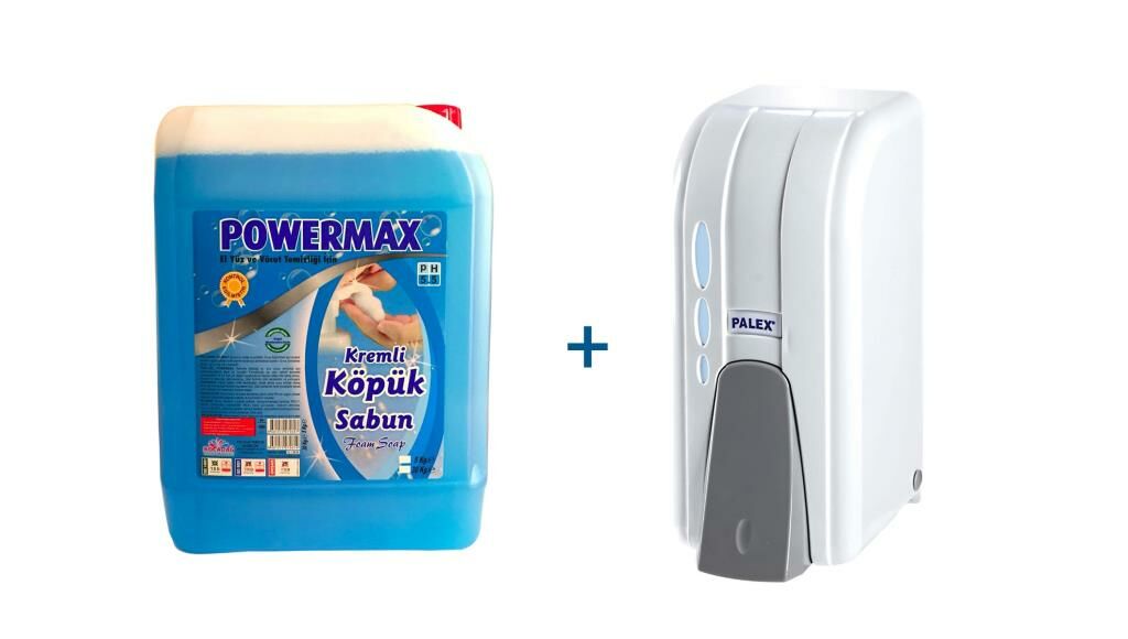 PALEX İNTER KÖPÜK DİSPENSER+5KG KÖPÜK SABUN-3450-D-0