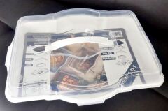 Kek Taşıma Kabı Yuvarlak, Kare, Dikdörtgen Borcam Taşıma Kabı -1104