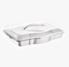 Kek Taşıma Kabı Yuvarlak, Kare, Dikdörtgen Borcam Taşıma Kabı -1104