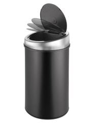 Geseus Palex Sensörlü Şarjlı 22 Litre Siyah Çöp Kovası