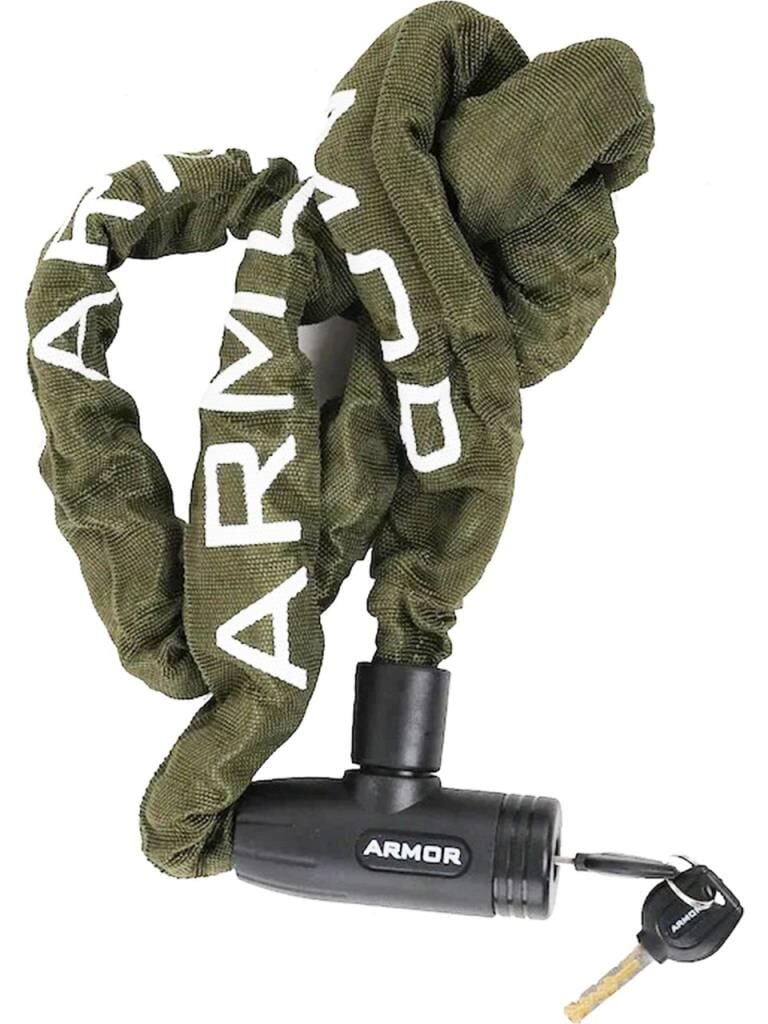 Armor 755 MV Çelik zincir Motosiklet Zincir Kilit 1.5MT X 8MM