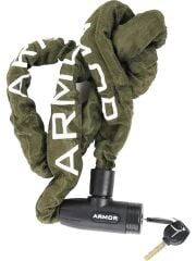 Armor 755 MV Çelik zincir Motosiklet Zincir Kilit 1.5MT X 8MM