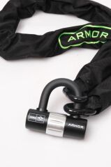 Armor Motosiklet İçin Yüksek Güvenlikli Dövme Çelik Zincir Kilit 10mmx1.20Mt-810 MV