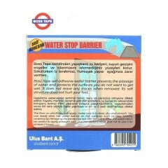 Kendinden Yapışkanlı Su Kesici Bariyer Duş, Kapı Eşiği, Mutfak Tezgahı 1Mt