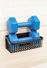 Yapışkanlı Plastik Banyo Rafı İkili Banyo Düzenleyici Duş Rafı Organizer Şampuanlık siyah