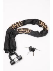 Armor 812 MV Military Serisi Çelik Zincir 1.20mt 12mm+Ubar Kilit