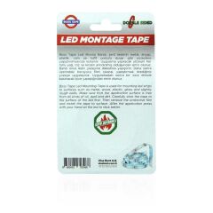 Boss Şerit Led Yapıştırma Bandı Isıya Dayanıklı Çok Güçlü 10mmx6Mt