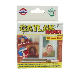 Boss Tape Pencere Pervaz Çatlak Kapama Bandı Çatı,Baca,Oluklar 38mmx2Mt