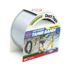 Duct Tape çok amaçlı Tamir Bandı Çadır Tamir Bantı Suya Dayanıklı 48mmx10Mt beyaz