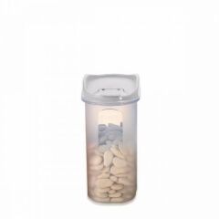 Moonstar Bakliyat Ve Kuru Gıda Saklama Kabı 1,8 Litre-MAS-102 beyaz