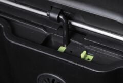 Primanova E-Cube Yumuşak Kapanan Pedallı Banyo Mutfak Ofis Çelik Çöp Kovası 30Lt-Pls iç kovalı-D14679