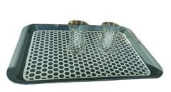 Kaydırmaz Tabanlı Servis Tepsi Sunum Tepsisi Büyük Boy-1136-02