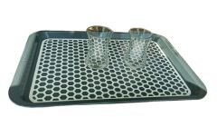 Kaydırmaz Tabanlı Servis Tepsi Sunum Tepsisi Büyük Boy-1136-02