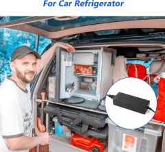 ICECO Oto Buzdolabı İçin Çakmak Adaptörü Araç Çakmaklık Çevirici Ev,Ofis Tipi Çevirici 84W/7A/12V(Açıklamayı okumadan ürünü almayınız)