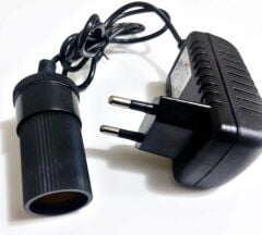 Çakmak Adaptörü Araç Çakmaklık Çevirici  Ev Tipi Çevirici 18W/1.5A/12v(Açıklamayı okumadan ürünü almayınız)
