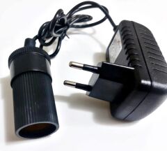 Çakmak Adaptörü Araç Çakmaklık Çevirici  Ev Tipi Çevirici 18W/1.5A/12v(Açıklamayı okumadan ürünü almayınız)