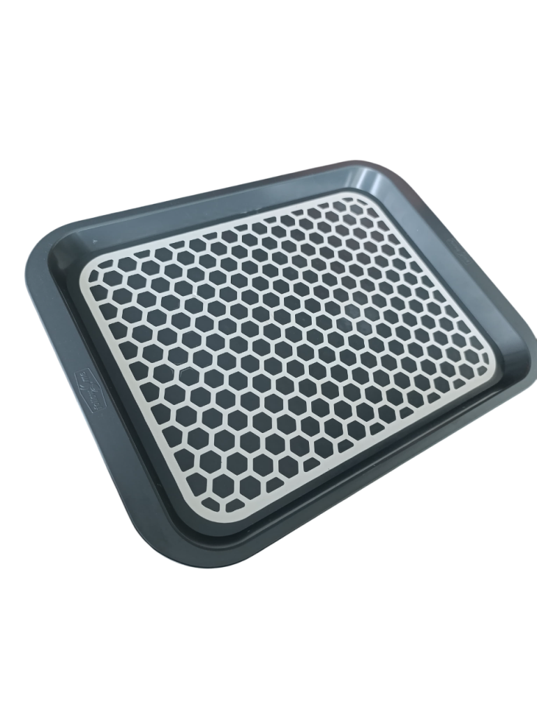 Kaydırmaz Tabanlı Servis Tepsi Sunum Tepsisi Orta Boy-1136-01