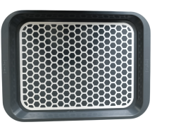 Kaydırmaz Tabanlı Servis Tepsi Sunum Tepsisi Orta Boy-1136-01