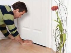 Geseus Kapı Altı Fırçası Kapı Altı Süpürgesi Kendinden Yapışkanlı 1Metre