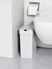 Sensörlü Çöp Kovas Slim Plastik 9 Lt+ Deterjan Hazneli Silikon Klozet Fırçası